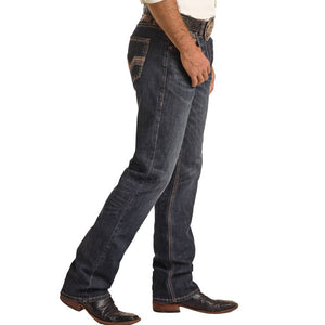 Rock & Roll Denim Men's Two Tone Stackable Bootcut Jeans MEN - Clothing - Jeans Panhandle   