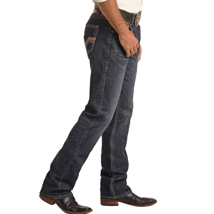 Rock & Roll Denim Men's Two Tone Stackable Bootcut Jeans MEN - Clothing - Jeans Panhandle   