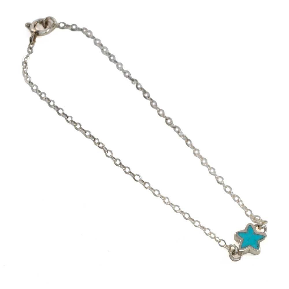 Turquoise Star Bracelet WOMEN - Accessories - Jewelry - Bracelets Peyote Bird Designs   