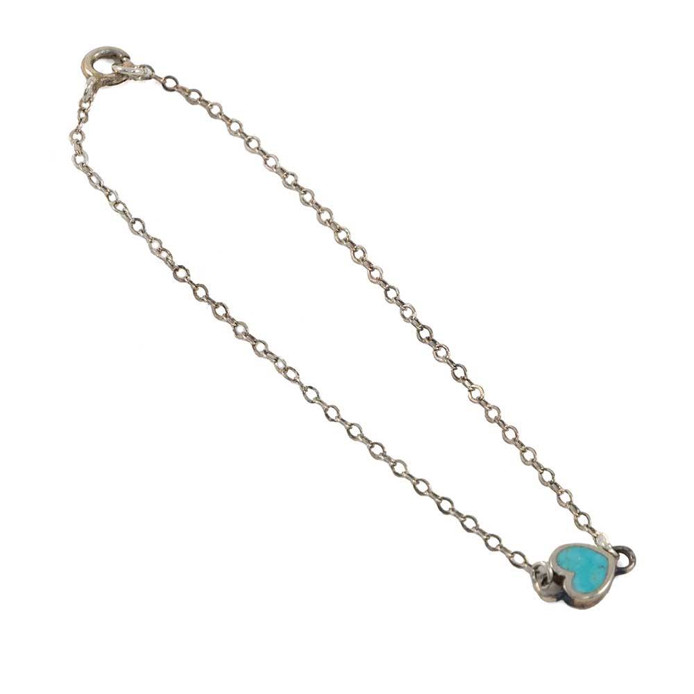 Turquoise Heart Bracelet WOMEN - Accessories - Jewelry - Bracelets Peyote Bird Designs   