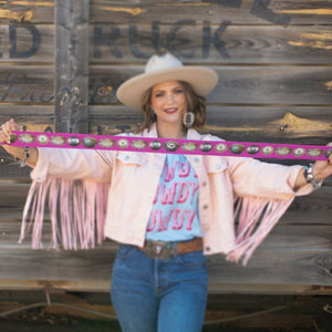 Fringe Scarves "Big Concho" Twilly ACCESSORIES - Additional Accessories - Wild Rags & Scarves Fringe Scarves   