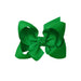 Signature Grosgrain Bow On Clip - 4.5" Emerald KIDS - Accessories Beyond Creations LLC   