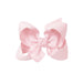Signature Grosgrain Bow on Clip - 4.5" Light Pink KIDS - Accessories Beyond Creations LLC   