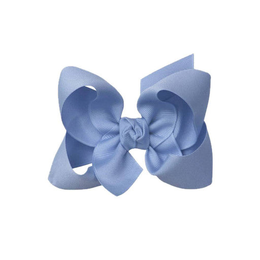 Signature Grosgrain Bow on Clip - 4.5" Bluebird KIDS - Accessories Beyond Creations LLC   