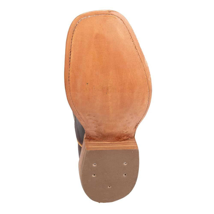 Rios of Mercedes Men's Chestnut Oiled Latigo Boot MEN - Footwear - Exotic Western Boots Rios of Mercedes Boot Co.