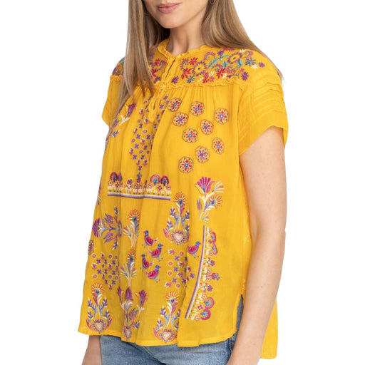 Johnny Was Lafaret Blouse WOMEN - Clothing - Tops - Short Sleeved Johnny Was Collection   
