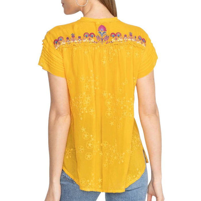 Johnny Was Lafaret Blouse WOMEN - Clothing - Tops - Short Sleeved Johnny Was Collection   