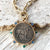 Horse Coin w/Sapphire Emerald Crystals Necklace WOMEN - Accessories - Jewelry - Necklaces VB&CO Designs   