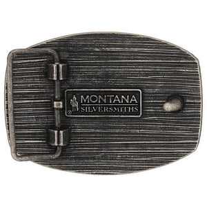 Montana Silversmiths Faithful Frontier Attitude Buckle ACCESSORIES - Additional Accessories - Buckles Montana Silversmiths   