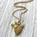 Triple Heart Charm Necklace WOMEN - Accessories - Jewelry - Necklaces VB&CO Designs   
