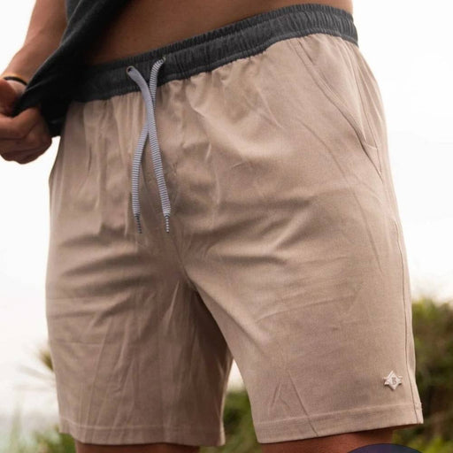 Burlebo 5.5" Athletic Shorts - Heather Khaki MEN - Clothing - Shorts Burlebo   