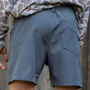 Burlebo Boy's Everyday Shorts - River Rock Grey KIDS - Boys - Clothing - Shorts Burlebo   