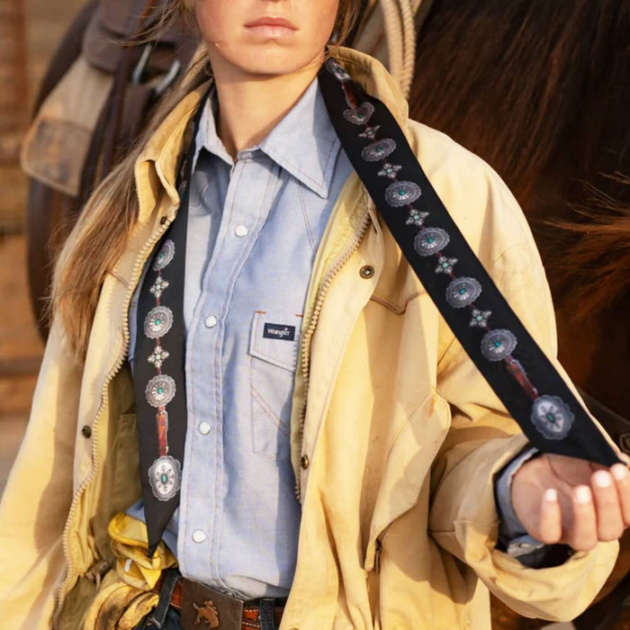 Fringe Scarves "Flagstaff" Twilly ACCESSORIES - Additional Accessories - Wild Rags & Scarves Fringe Scarves   