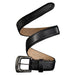 R. Watson Black Calf Skin Belt MEN - Accessories - Belts & Suspenders R Watson   