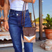 Scout Leather Co. Delilah Aztec Woven & Leather Crossbody WOMEN - Accessories - Handbags - Crossbody bags Scout Leather Goods   