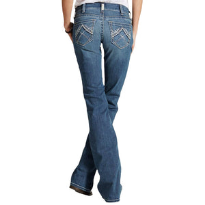 Ariat Women's Whipstitch Rainstorm Boot Cut Jean WOMEN - Clothing - Jeans Ariat Clothing   