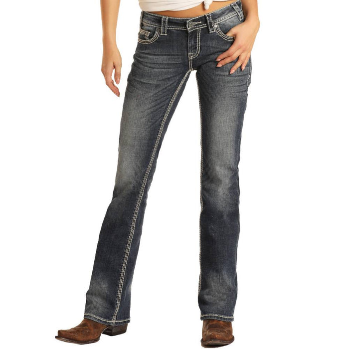 Rock & Roll Denim Women's Bootcut Riding Jean WOMEN - Clothing - Jeans Panhandle