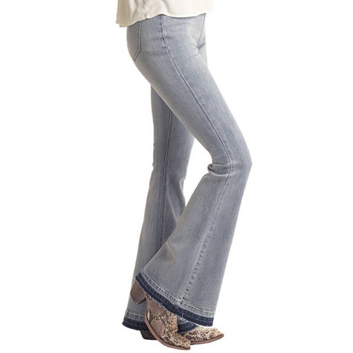 * Rock & Roll Denim Womens Bargain Bell Bottom Flare Jeans - FINAL SALE WOMEN - Clothing - Jeans Panhandle