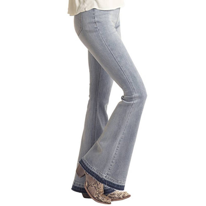 * Rock & Roll Denim Womens Bargain Bell Bottom Flare Jeans - FINAL SALE WOMEN - Clothing - Jeans Panhandle