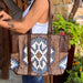 Scout Leather Co. Georgia Aztec Woven Tote WOMEN - Accessories - Handbags - Tote Bags Scout Leather Goods   