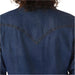 Wrangler Women's Dark Denim Snap Shirt WOMEN - Clothing - Tops - Long Sleeved Wrangler   