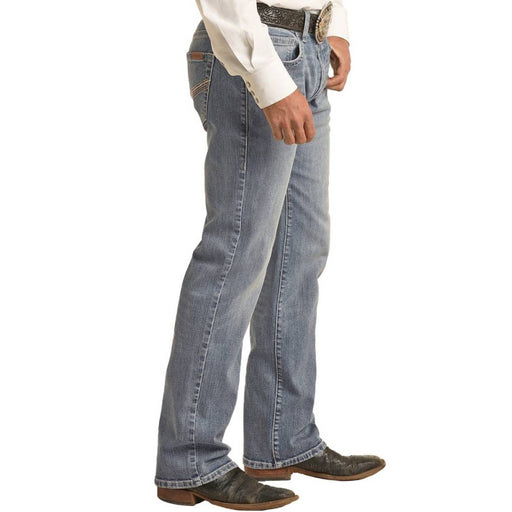 Rock & Roll Denim Men's V46 Pistol Stackable Bootcut MEN - Clothing - Jeans Panhandle   