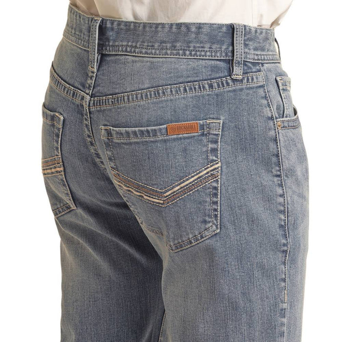 Rock & Roll Denim Men's V46 Pistol Stackable Bootcut MEN - Clothing - Jeans Panhandle   