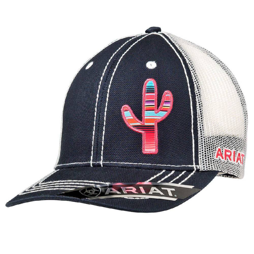 Ariat Navy Serape Cactus Cap WOMEN - Accessories - Caps, Hats & Fedoras Ariat   