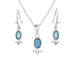 Montana Silversmiths Opal Flourish Jewelry Set WOMEN - Accessories - Jewelry - Jewelry Sets Montana Silversmiths   