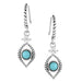 Montana Silversmiths Ideal Brilliance Turquoise Crystal Earrings WOMEN - Accessories - Jewelry - Earrings Montana Silversmiths   