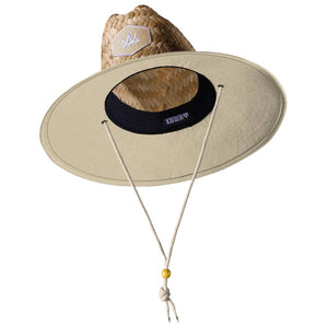 Hemlock Straw Lifeguard Hat - Butter HATS - CASUAL HATS Hemlock Hat Co   