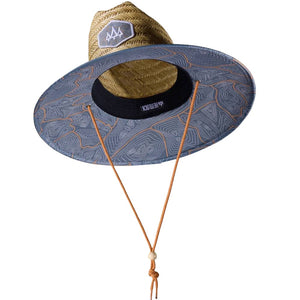 Hemlock Straw Lifeguard Hat - Nomad Blue