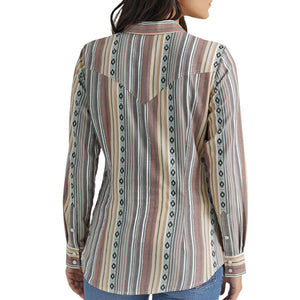 Wrangler Women's Retro Strip Shirt WOMEN - Clothing - Tops - Long Sleeved Wrangler   