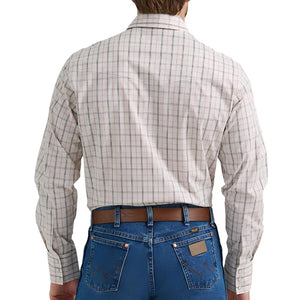Wrangler Men's Wrinkle Resistant Plaid Shirt MEN - Clothing - Shirts - Long Sleeve Shirts Wrangler   