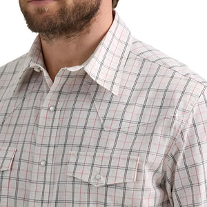 Wrangler Men's Wrinkle Resistant Plaid Shirt MEN - Clothing - Shirts - Long Sleeve Shirts Wrangler   