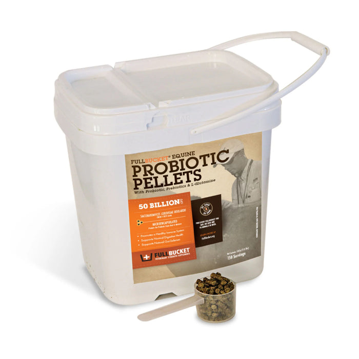 Full Bucket Equine Probiotic Pellets Equine - Supplements Full Bucket 150 Servings