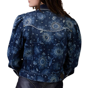 Double D Ranch Jesse's Bandana Denim Jacket WOMEN - Clothing - Outerwear - Jackets Double D Ranchwear, Inc.   