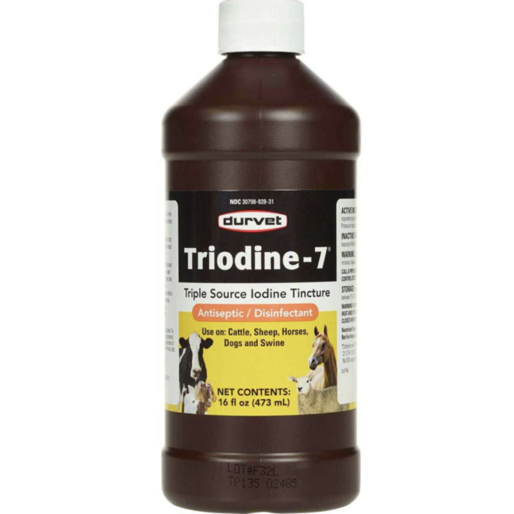 Durvet Triodine 7 First Aid & Medical - Topicals Durvet 16 oz