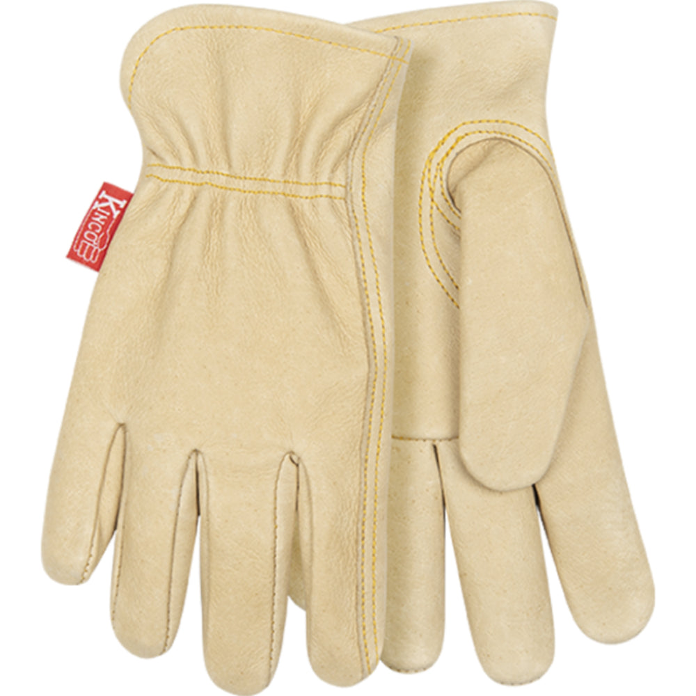 Kinco Kids Grain Leather Driver For the Rancher - Gloves Kinco Kids Small  