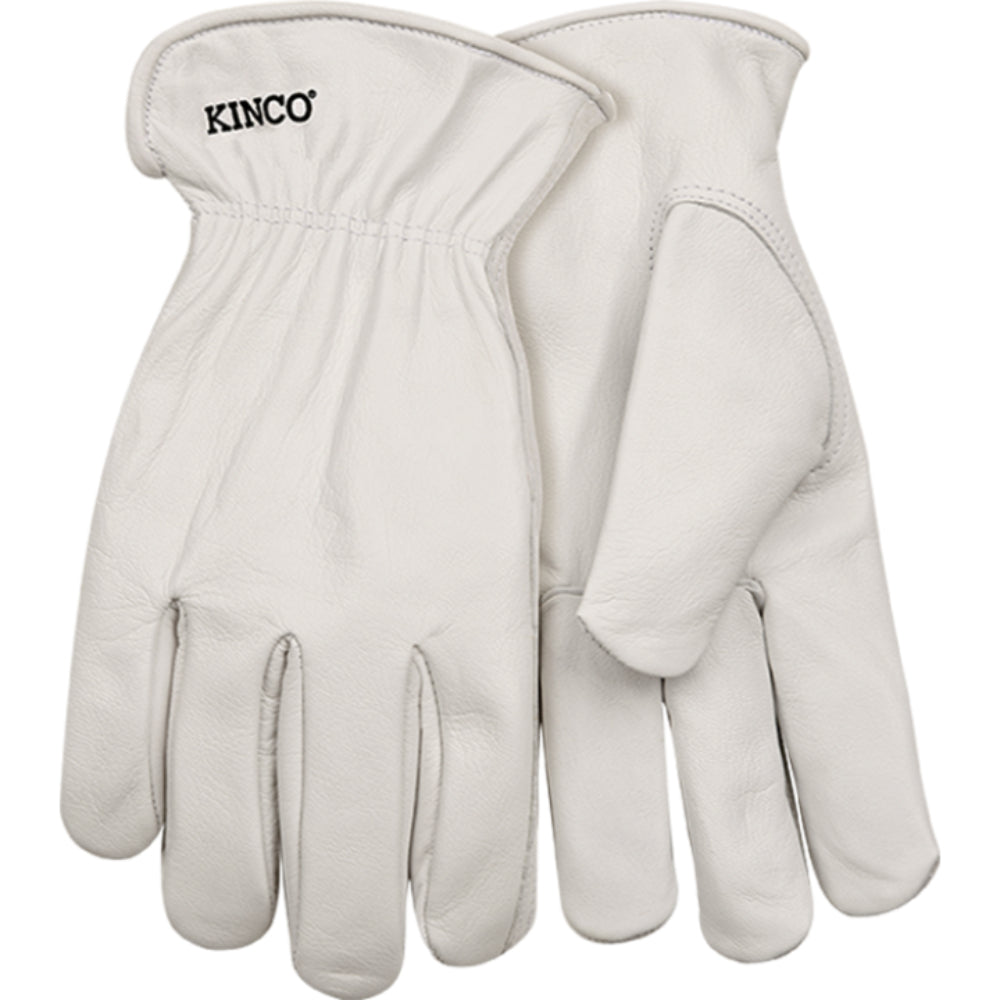 Kinco Pearl Grain Goatskin Driver For the Rancher - Gloves Kinco Small  