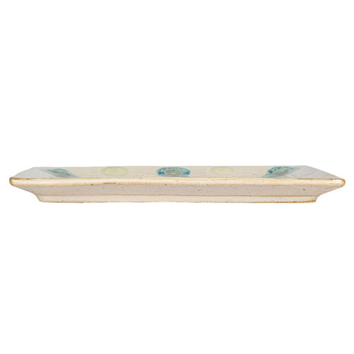 Hand-Painted Stoneware Platter HOME & GIFTS - Tabletop + Kitchen - Kitchen Decor Creative Co-Op   