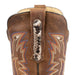 R. Watson Men's Natural Python Square Toe Boot - FINAL SALE MEN - Footwear - Exotic Western Boots R Watson   