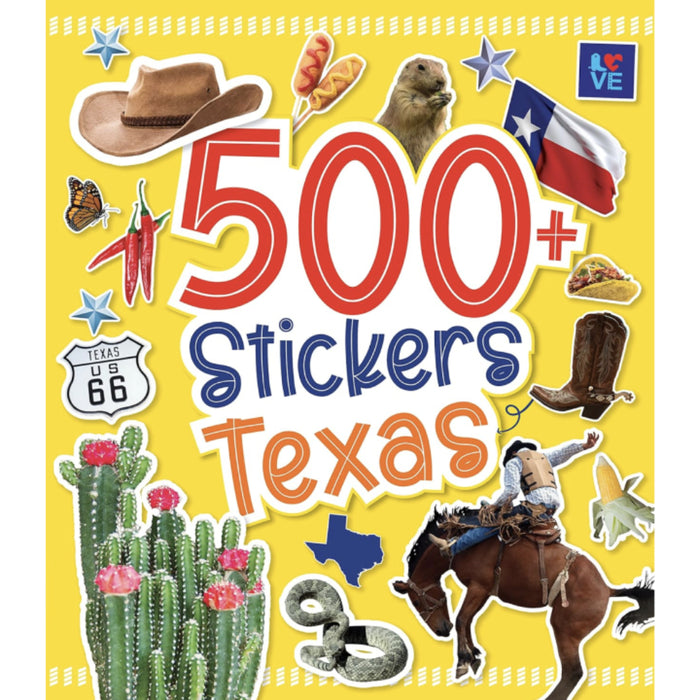 500 Stickers Texas HOME & GIFTS - Books Duopress