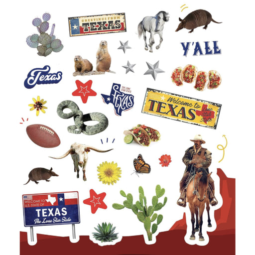 500 Stickers: Texas HOME & GIFTS - Books Duopress