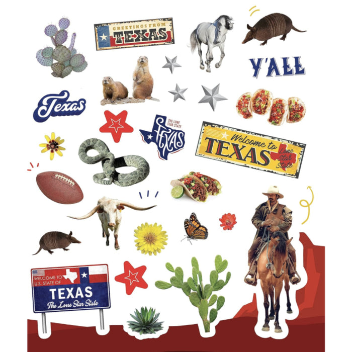 500 Stickers Texas HOME & GIFTS - Books Duopress