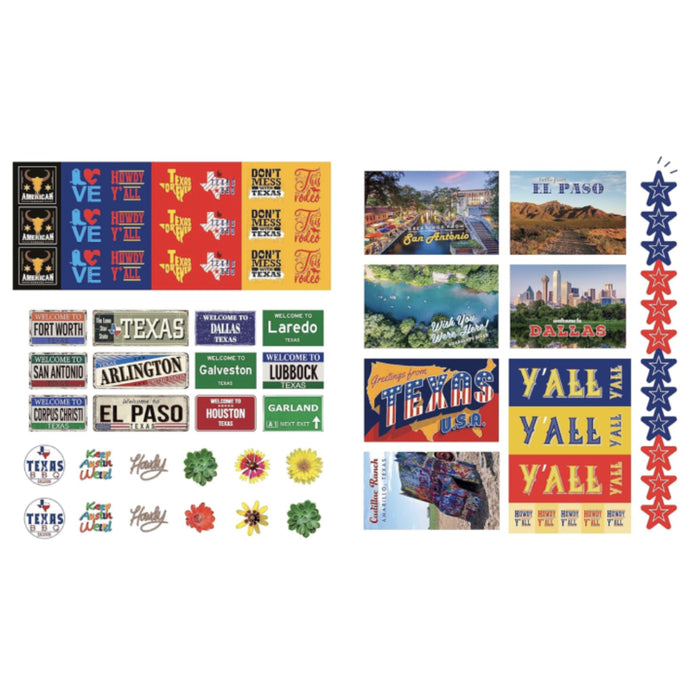 500 Stickers Texas HOME & GIFTS - Books Duopress
