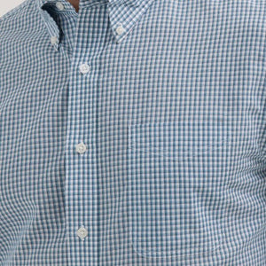 Wrangler Men's Riata Classic Fit Plaid Shirt MEN - Clothing - Shirts - Long Sleeve Shirts Wrangler   