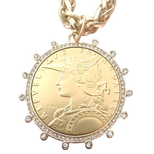 French Coin Necklace WOMEN - Accessories - Jewelry - Necklaces VB&CO Designs   