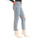 Rock & Roll Denim Women's Studded Cropped Jeans - FINAL SALE WOMEN - Clothing - Jeans Panhandle