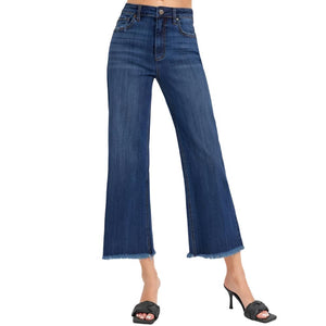 Risen Frayed Cropped Jeans WOMEN - Clothing - Jeans Risen Jeans   